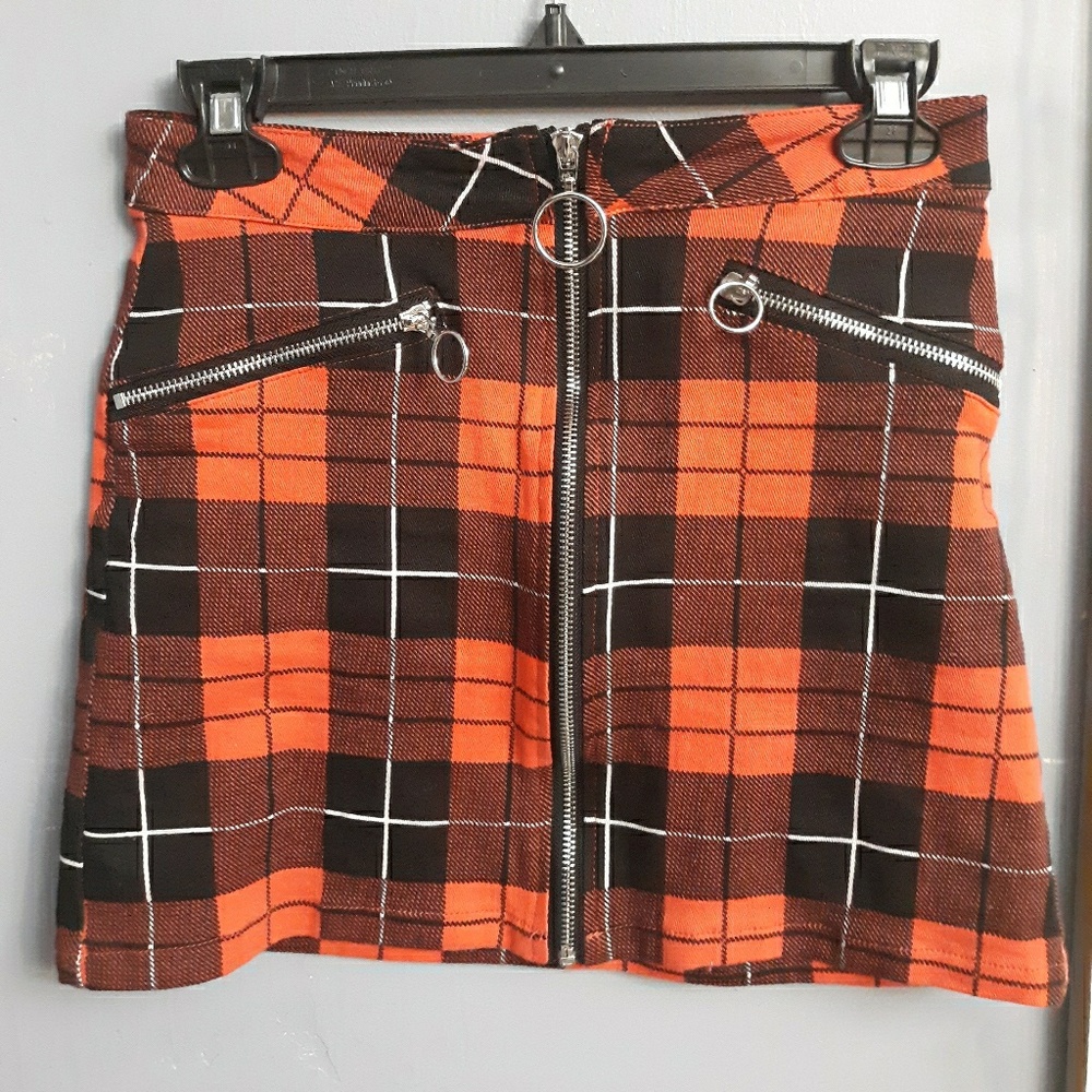 Dolls kill plaid skirt